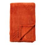 Dutch Decor Owen - Plaid 130x160 cm - Potters Clay - Oranje