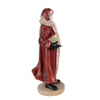 Beeld Kerstman 33 cm Rood Polyresin Kerstfiguren