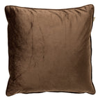 Dutch Decor Finn - Kussen 45x45 cm - Fluweel - Chocolade Martini - Bruin