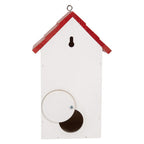 Vogelhuis 15x10x22 cm Wit Hout