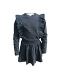 Funkle Girls Jurk donkerblauw