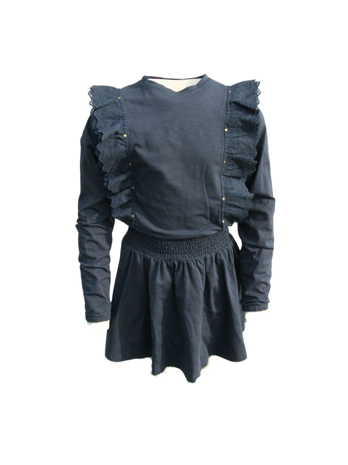 Funkle Girls Jurk donkerblauw