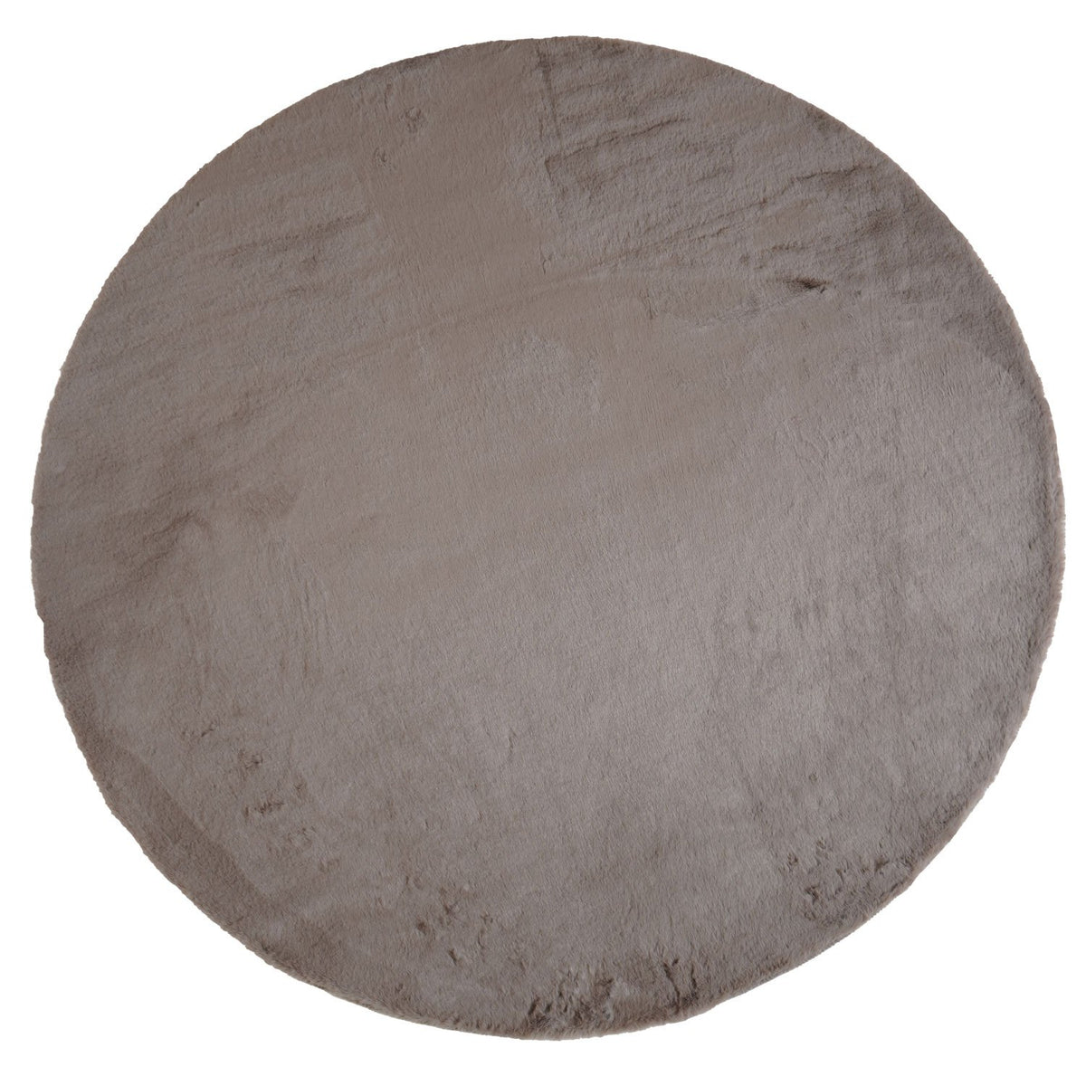Vloerkleed Velluto Choco - Rond ø160 cm