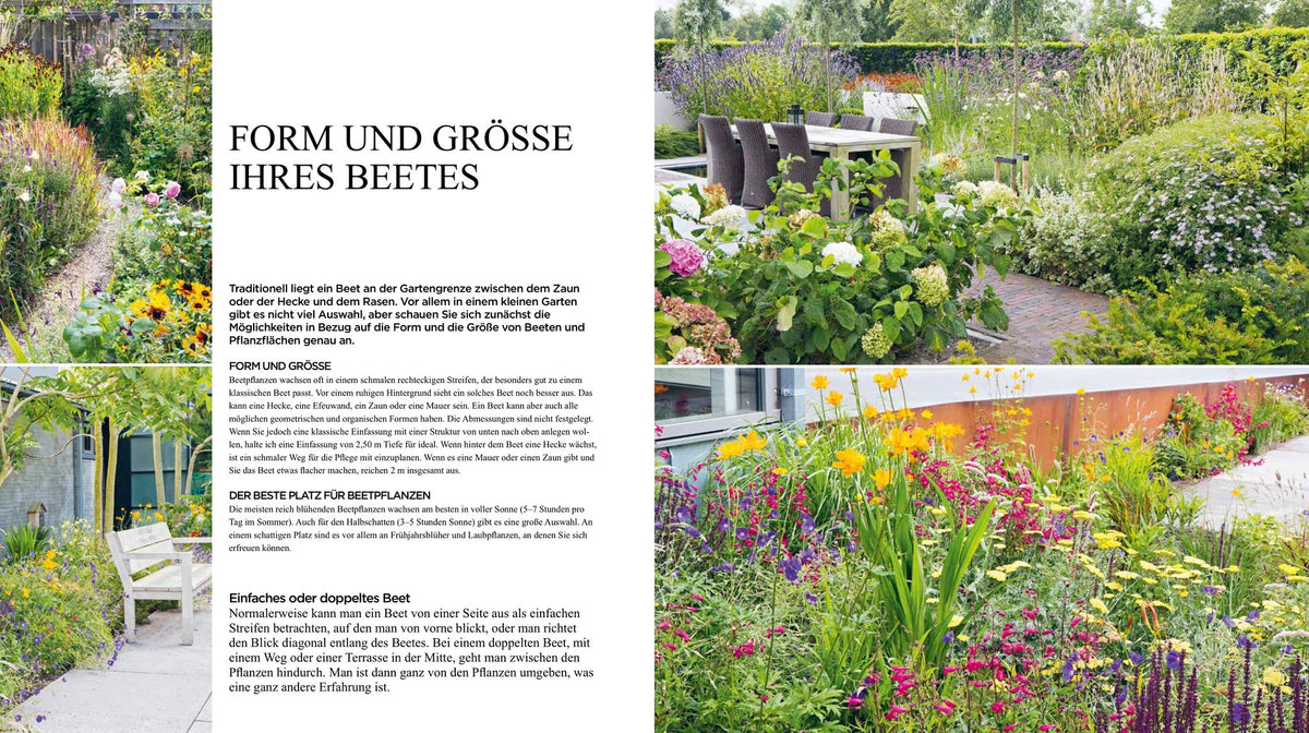 Bloemenpracht. Het pad naar de droomtuin