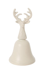 J-Line Decoratieve stolp hert - aluminium - gebroken wit
