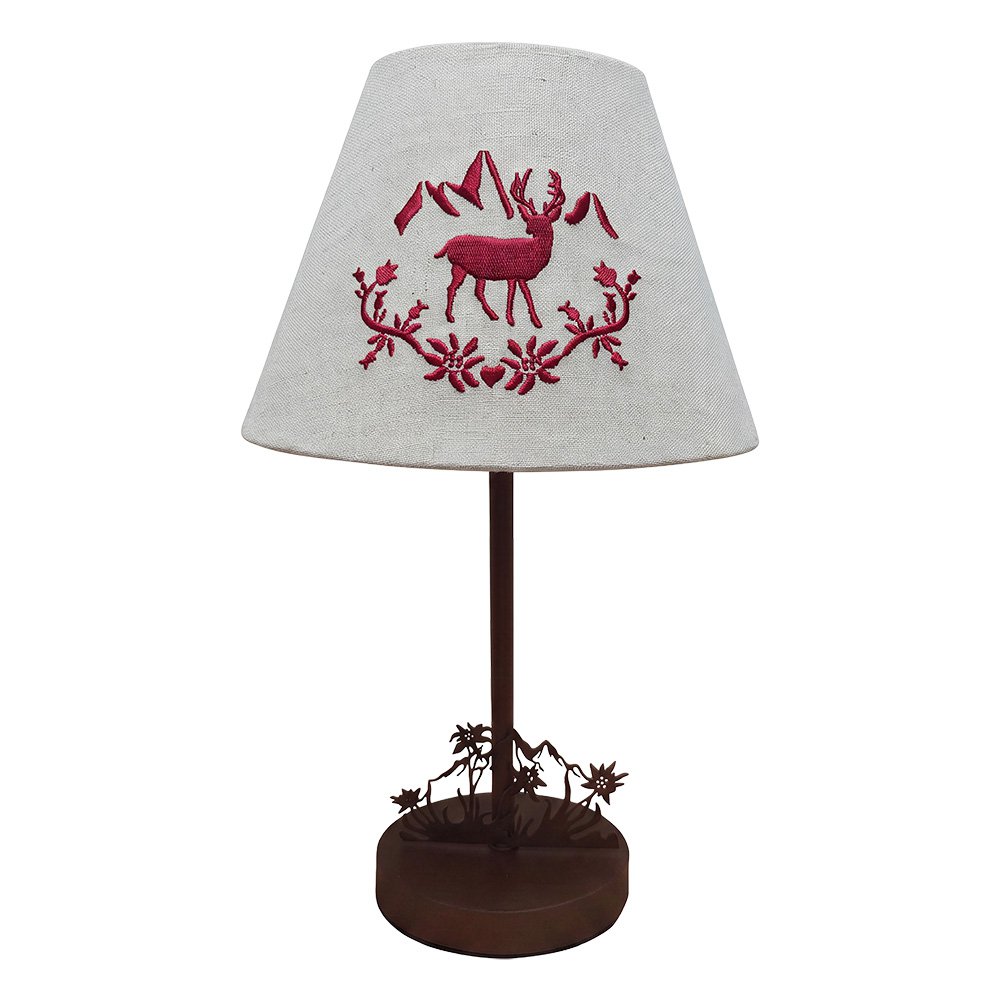 Tafellamp Bruin Hout