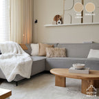 Dutch Decor Zinzi - Plaid 140x180 cm - Imitatiebont look - Sneeuwwitje - Wit