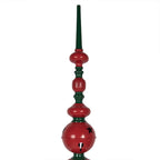 Kerstdecoratie Beeld Ø 31x193 cm Rood Groen Metaal