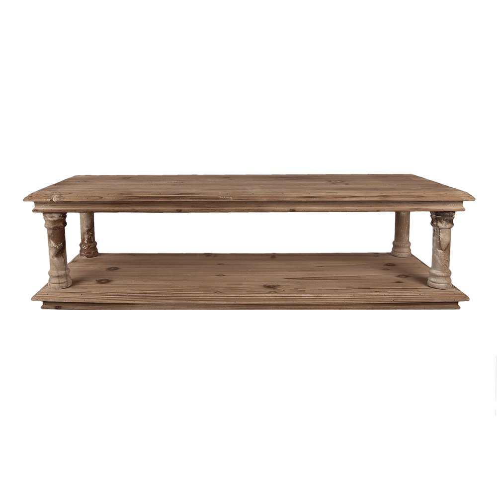 Wandrek 105x35x29 cm Bruin Hout