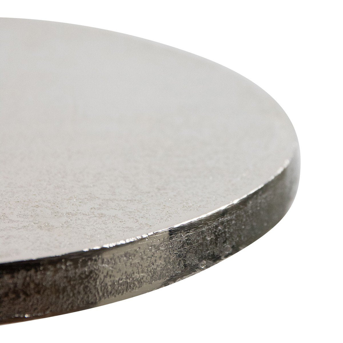 Tafel Rond zilver h60 d32cm