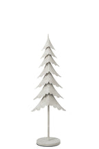 J-Line Boom - ijzer - wit - medium