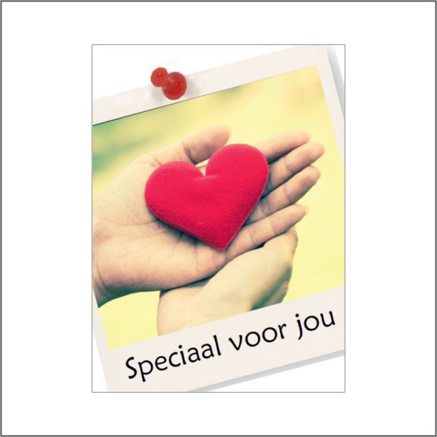 Cadeau kaartjes - Speciaal voor jou - 7x5cm - 20st