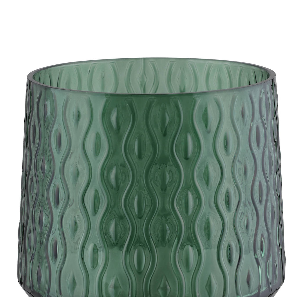 Windlicht Bezamby Groen 14x14cm