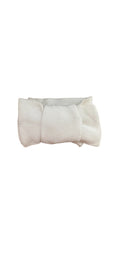 Gebreide babyhaarband – Wit