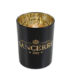 Theelichthouder wijn sancerre zwart medium 12cm
