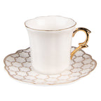 Kop en schotel 8x6x6 / Ø 12x1 cm / 95 ml
