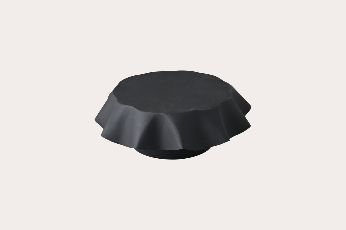 Noir aluminium tafelstandaard – zwarte poedercoating