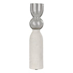 Candlestick Kuzumaki taupe 10x10x45 cm