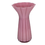 Vaas Ø 14x23 cm Roze Glas