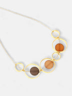 The Orb Collar – Ketting – Vergulde legering – 42 cm lengte