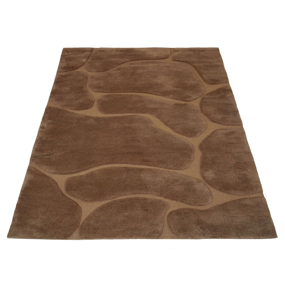 Superior Berber Vloerkleed Burnt Caramel - 200 x 280 cm