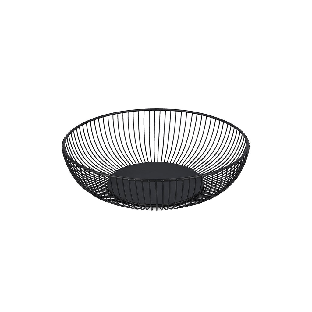 Draadmand 28,5xH8cm zwart Scala