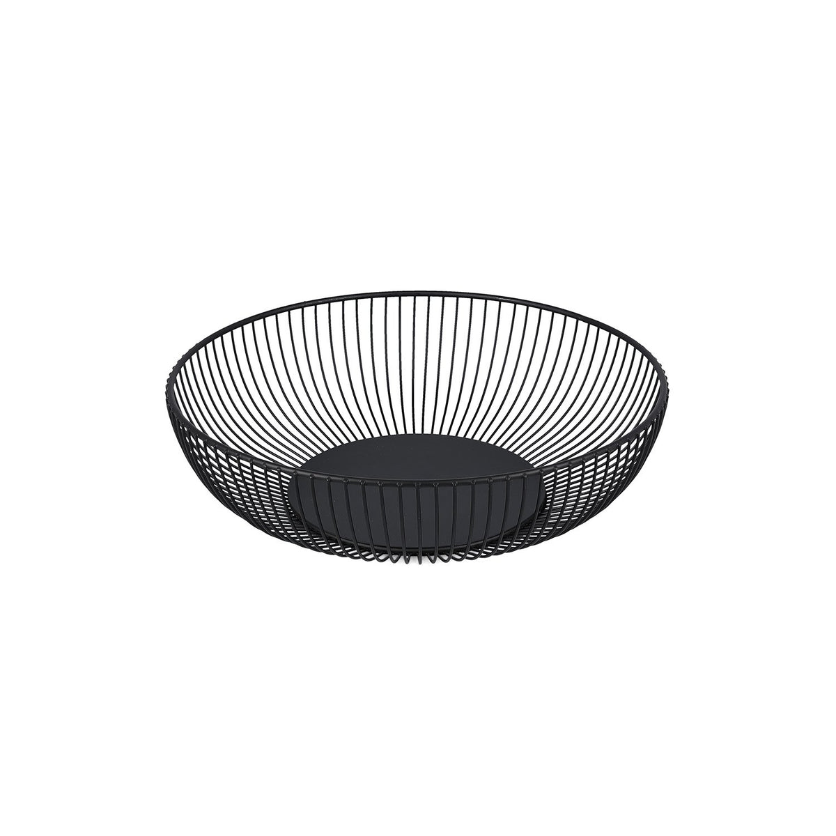 Draadmand 28,5xH8cm zwart Scala