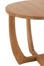 J-Line bijzettafel - hout - naturel