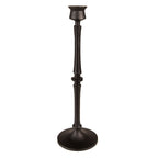 Kandelaar 33 cm Zwart aluminium Kaarsenstandaard