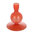 Candlestick Molume Rood 8,5x11cm