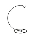 Ornament houder zwart