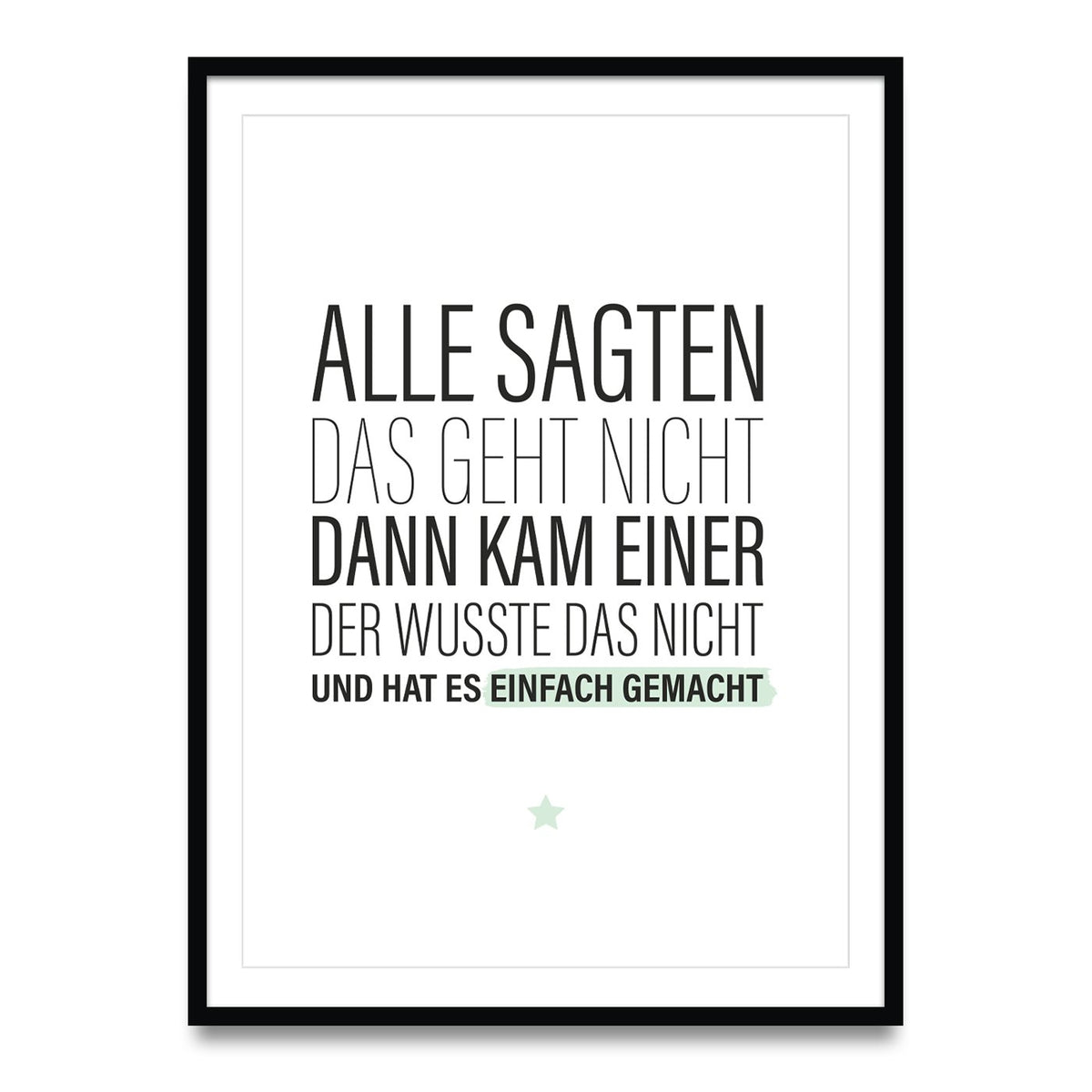 Iedereen zei dat dat niet werkt - poster 5 set