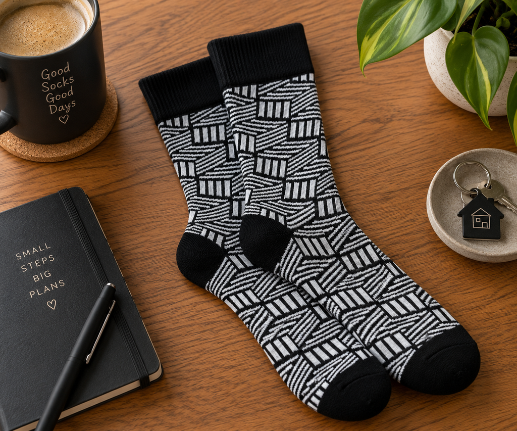 Tintl socks | Black & white - Berlin