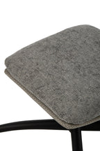 J-Line Fauteuil - metaal - grijs