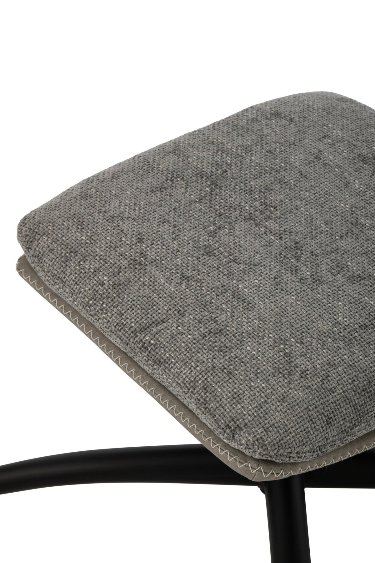 J-Line Fauteuil - metaal - grijs