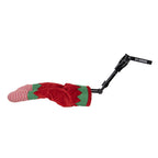 Kerstdecoratie Beeld Elf 15x10x39 cm / 3xAA Rood Kunststof