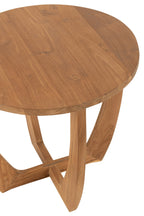 J-Line bijzettafel - hout - naturel