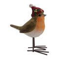 Decoratie Beeld Vogel Oranje Kunststof