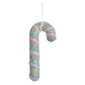 Kersthanger Zuurstok 20 cm Roze Kunststof