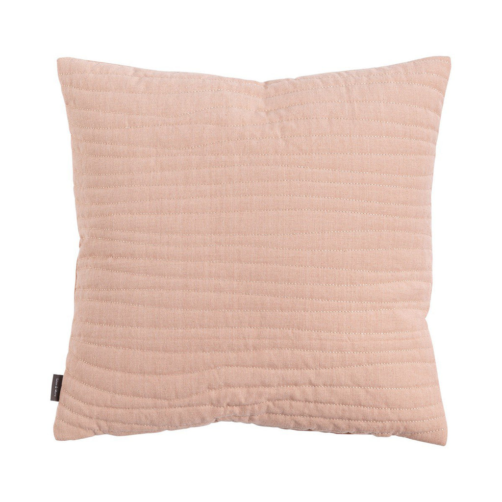 Uneven Stitching kussen roze 45x45cm