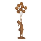 Decoratie Beeld Kind 27x12x80 cm Bruin Metaal