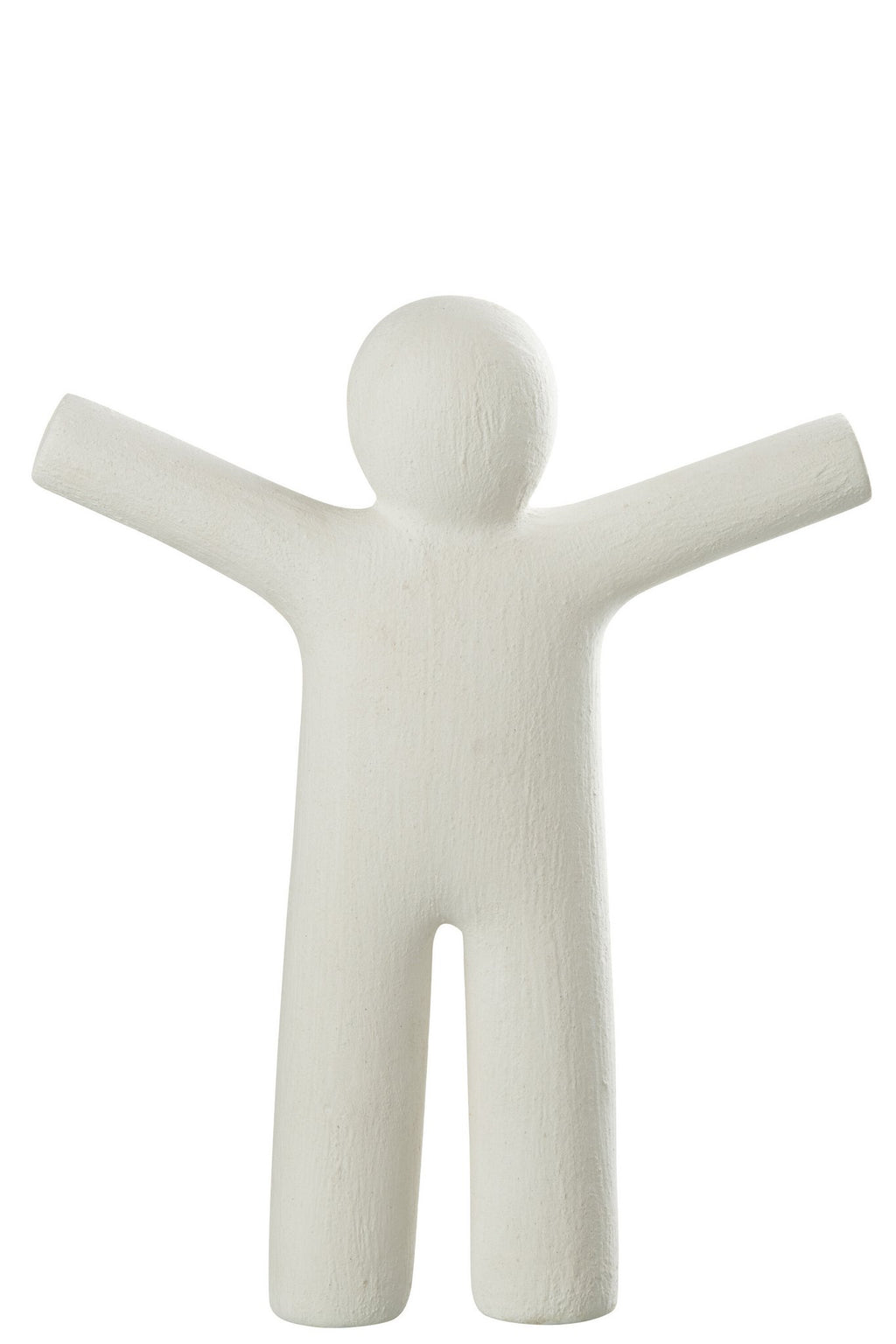 J-Line figuur P'tit Maurice - polyresin - wit - large