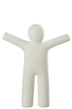 J-Line figuur P'tit Maurice - polyresin - wit - large
