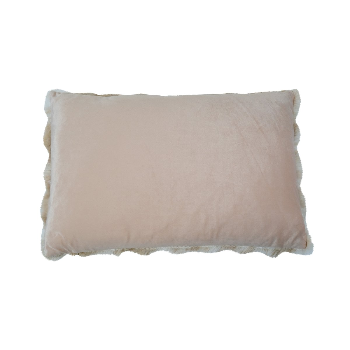 Groot kussen teddy bubble beige 40x60cm