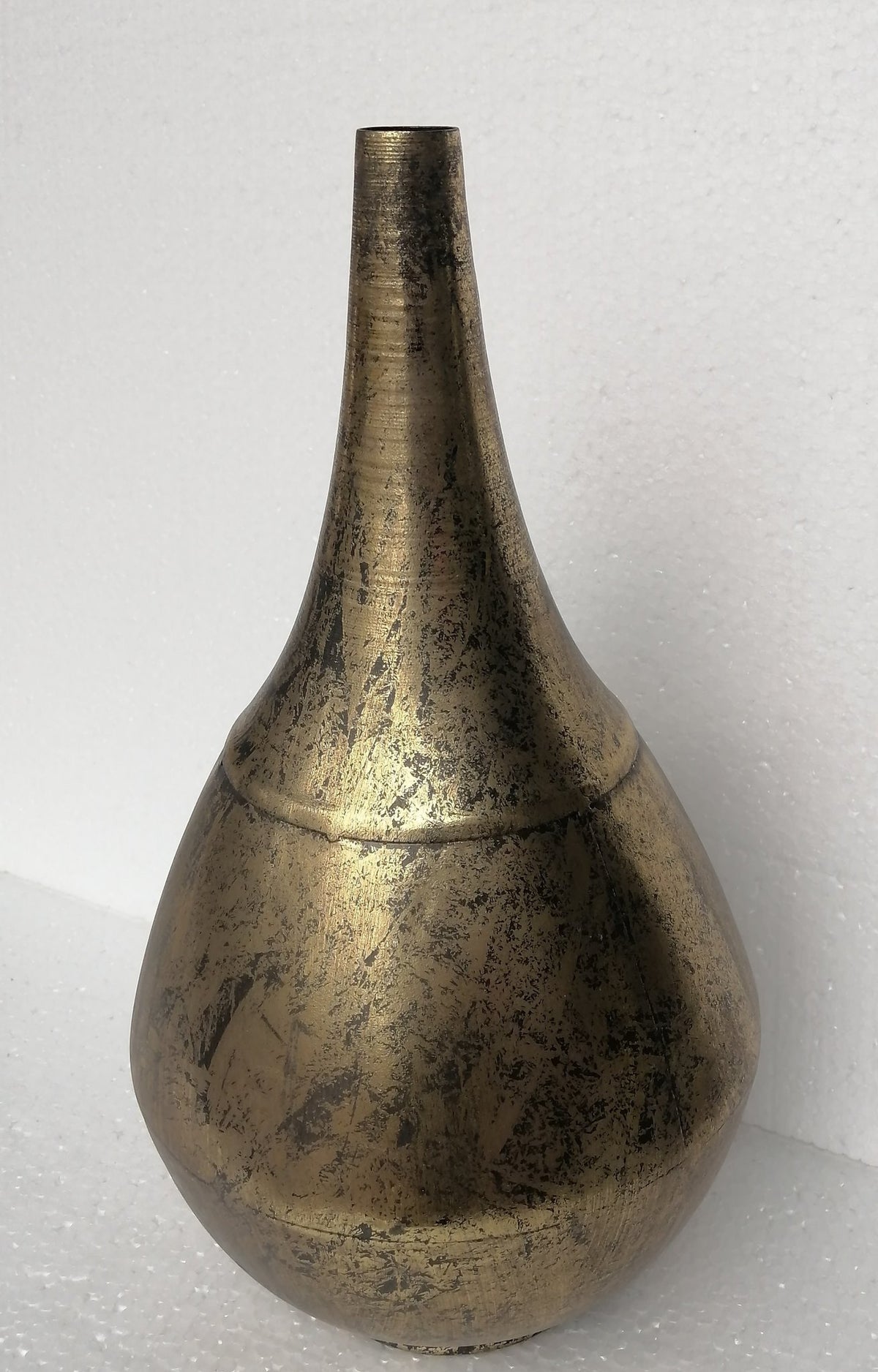 Metalen pot goud