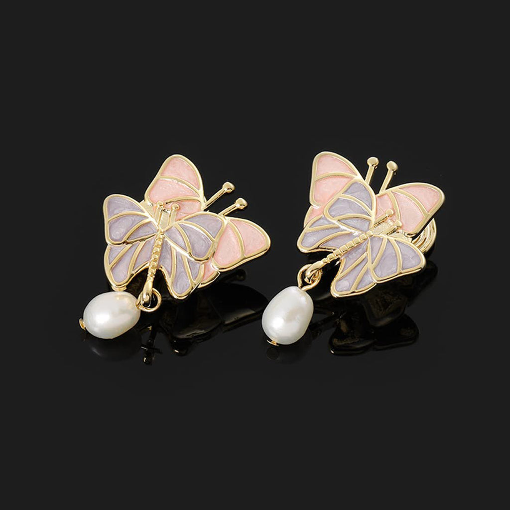 Vlinderdruppeloorbellen – vergulde mode-sieraden – accessoirelijn voor dames – winkelvoorraad