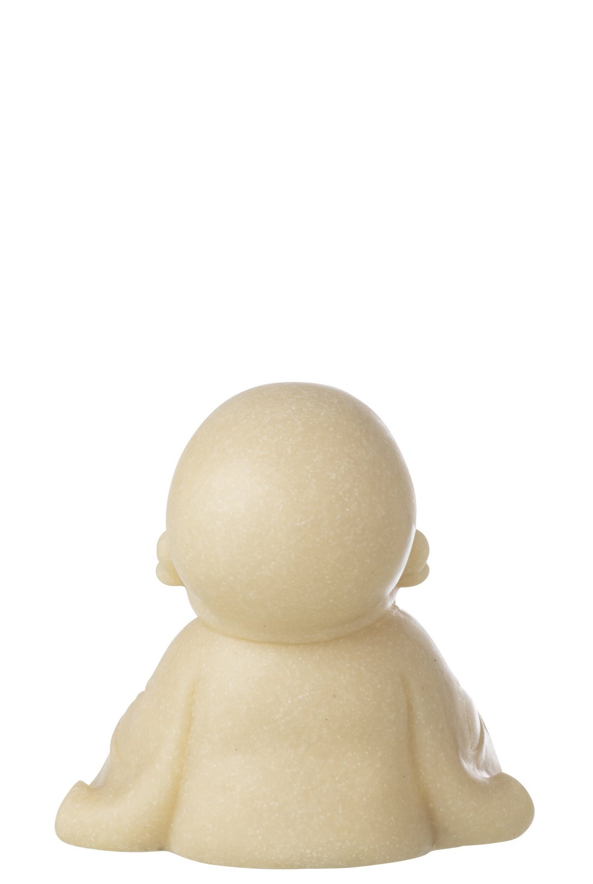 J-Line decoratie Monnik Zen - polyresin - geel - S