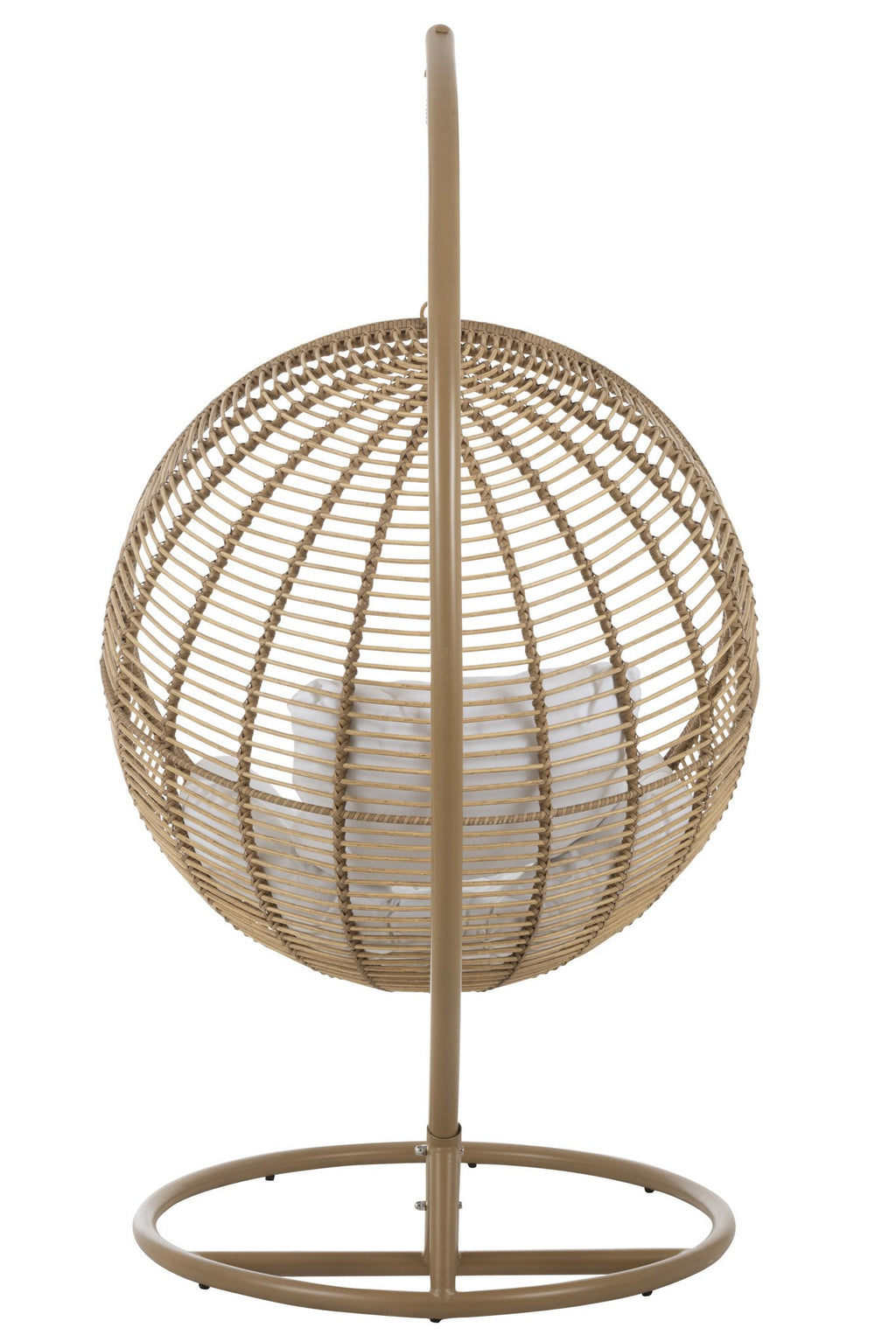 J-Line hangstoel Rond - staal - naturel
