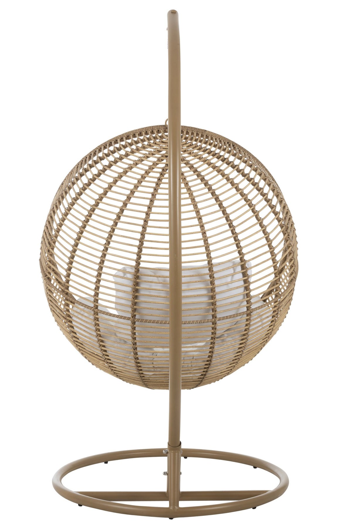 J-Line hangstoel Rond - staal - naturel