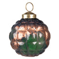 Kerstbal Ø 7 cm Groen Glas Kerstdecoratie